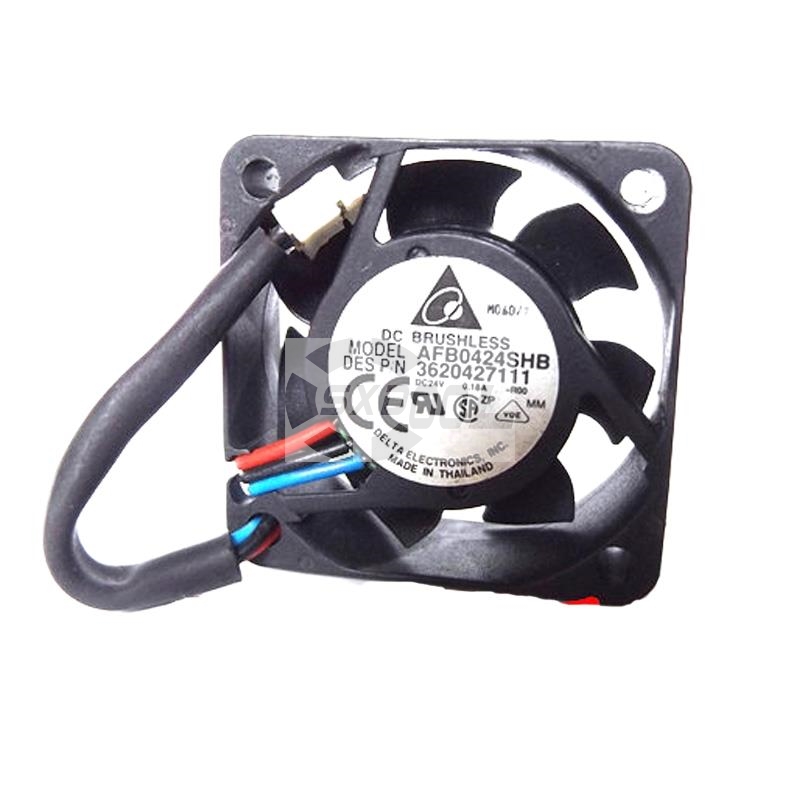 Cooling Fan 40Mm 3D - Delta afb0424shb 3Dプリンター冷却ファン、40mm、24v、0.18a、3ピン軸流ファン、11000rpm、40x40x15mm、DC