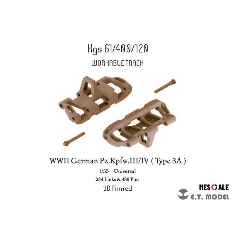 3D Printing And Additive Manufacturing - ET 1/35 P35-020 第二次世界大戦 ドイツ軍 Pz.Kpfw.III/IV