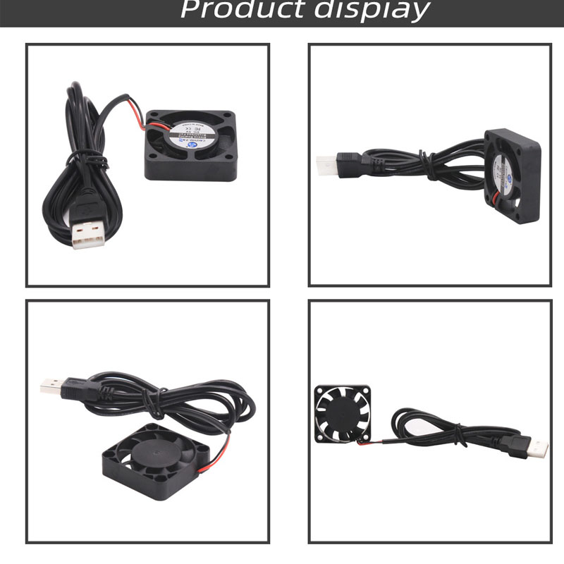 Cooling Fan 40Mm 3D - 40mm 5V DC ブラシレスファン 40x40x10mm 油圧/スリーブベアリング