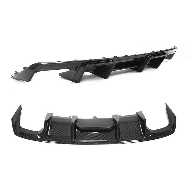 3D Printing With Pp - 高品質カスタムOEM 3Dプリント大型カーボンファイバーリアバンパーリップスポイラー＆リアサイドデフレクターカーモッドパーツ印刷