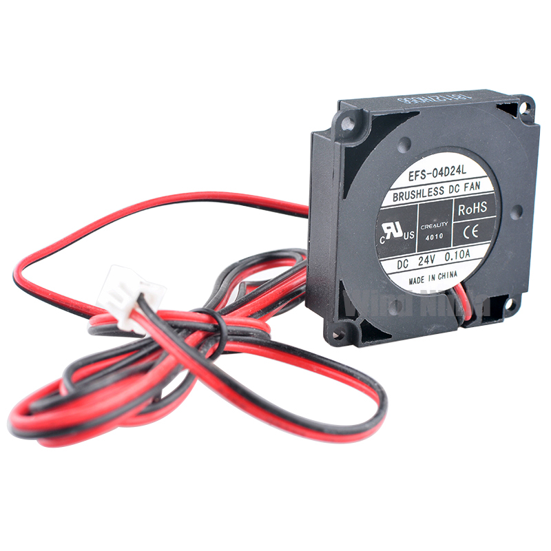 Cooling Fan 40Mm 3D - EFS-04D24L 4cm 40mm ブロワーファン 40x40x10mm DC24V