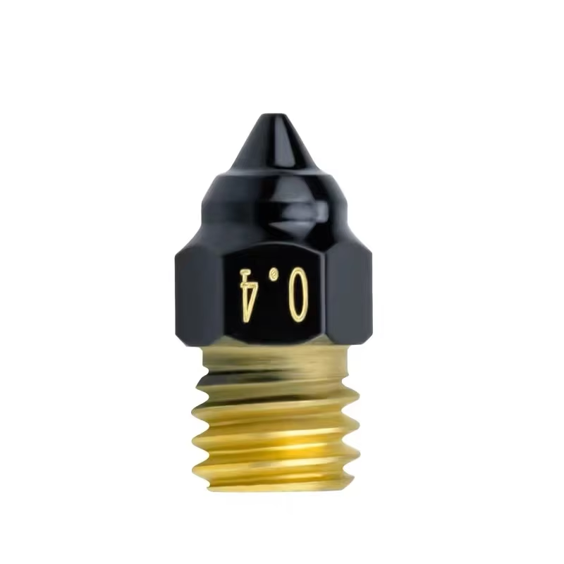 3D Printer Nozzle Brass - MK8真鍮ノズル 高速・高流量 PTFEコーティング CR-6 SE Ender-3/5