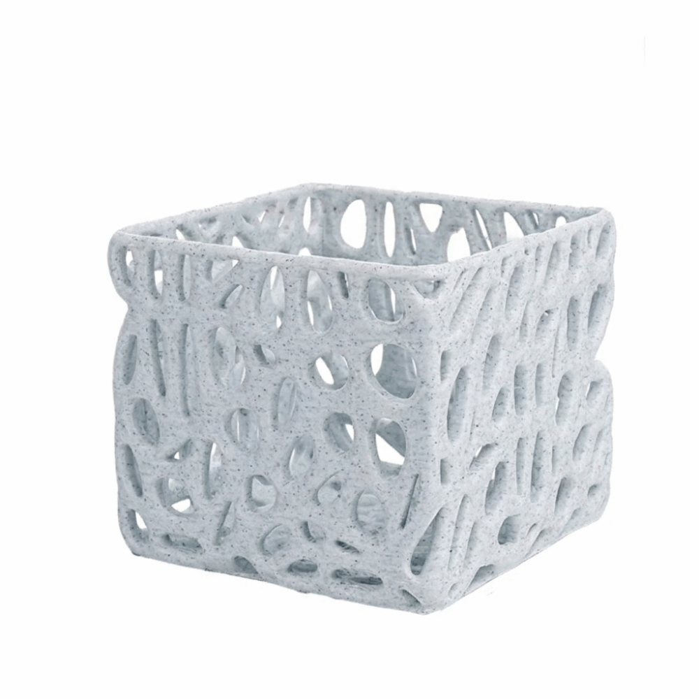 3D Printing Pot - 3Dプリント水槽プランターポット中空多孔質構造魚隠れ家繁殖洞窟プラスチック水生植物容器