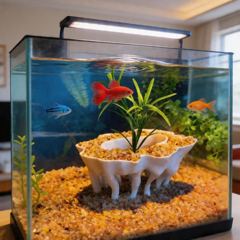 3D Printing Pot - 3Dプリントされた木の根の形をした水槽用植物、植木鉢も水槽の装飾として使用可能