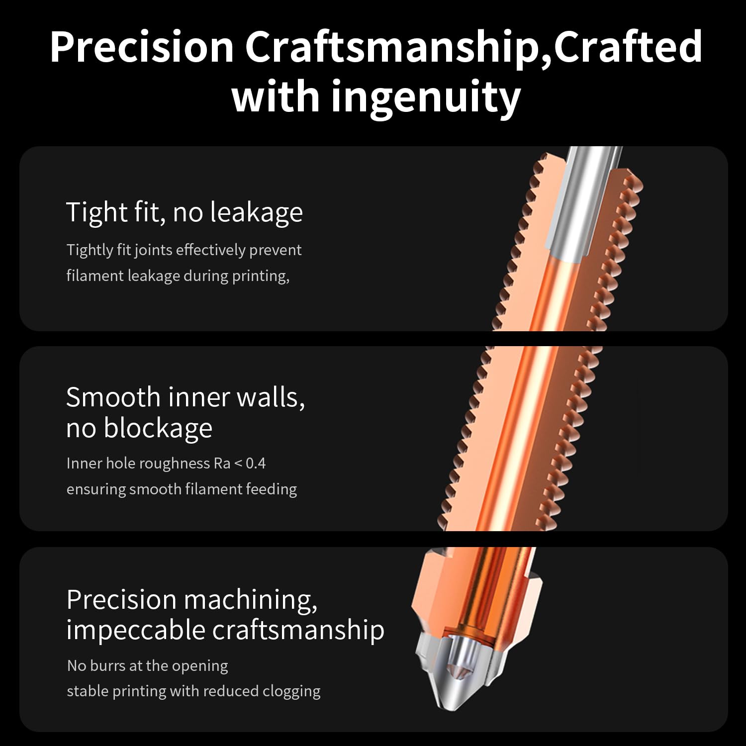 クイックスワップユニコーンノズルキット,高流量印刷,アップグ - 3D Printer Nozzle Brass のレビューと価格