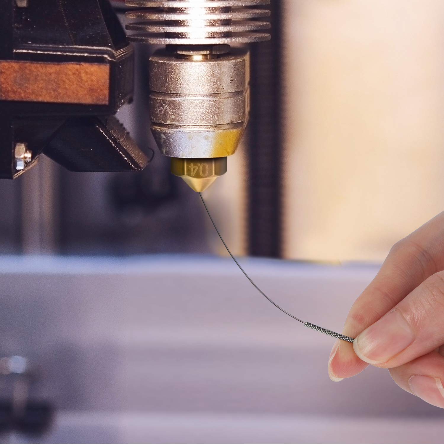 0.4mm真鍮ノズル 3Dプリンターホットエンド Anycu - 3D Printer Nozzle Brass のレビューと価格