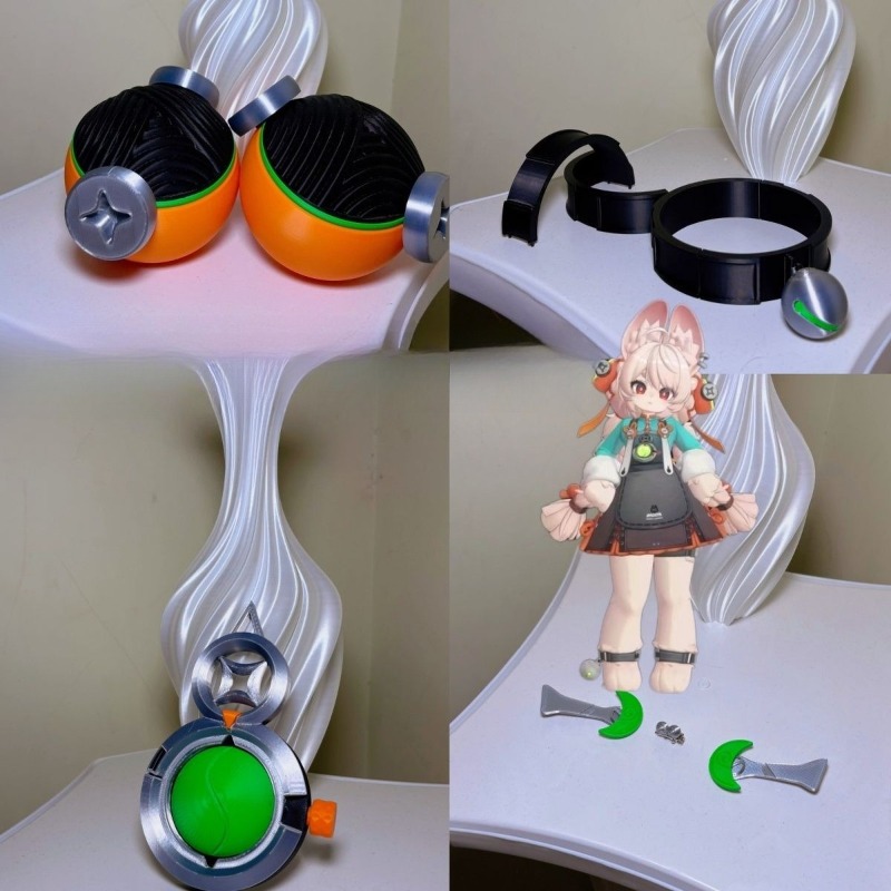 趙コスプレゲームゼンレスゾーンゼロウサギコス3Dプリント小道 - 3D Printing Zone のレビューと価格