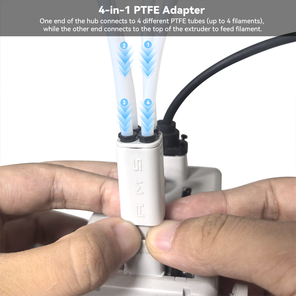 アップグレードされた4-in-1 PTFEアダプター（Bam - 3D Printing Cnc のレビューと価格