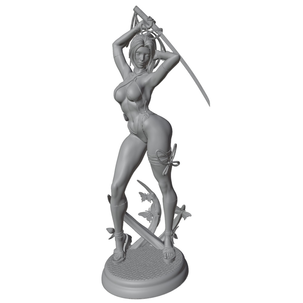 1/24 女性 	 戦士樹脂モデルキット GK ミニチュア  - 3D Printing And Additive Manufacturing のレビューと価格
