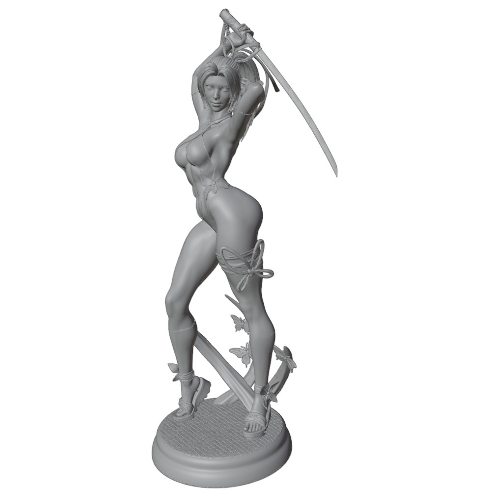 1/24 女性 	 戦士樹脂モデルキット GK ミニチュア  - 3D Printing And Additive Manufacturing のレビューと価格