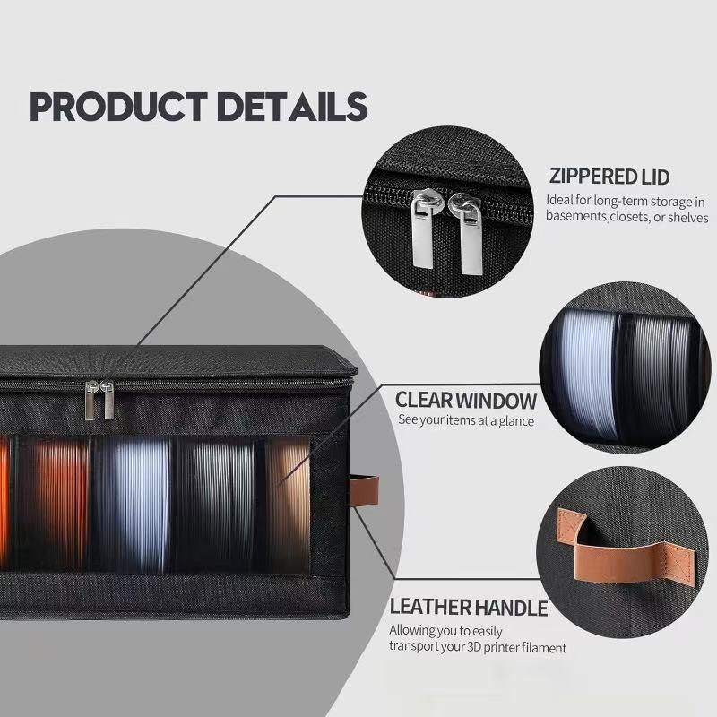 新しい防湿フィラメント収納ボックス、湿度制御機能付き、3Dプ - Enclosure 3D Printing のレビューと価格