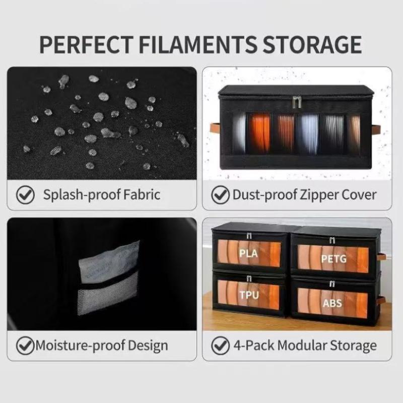 新しい防湿フィラメント収納ボックス、湿度制御機能付き、3Dプ - Enclosure 3D Printing のレビューと価格