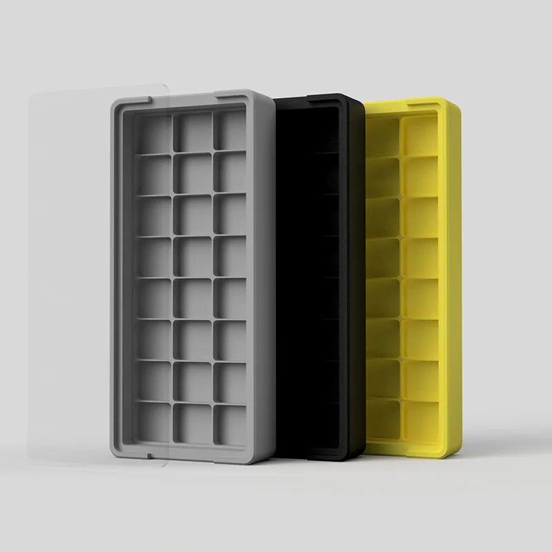 最初の 24 キーキャップ収納ディスプレイボックス人間工学  - Enclosure 3D Printing のレビューと価格