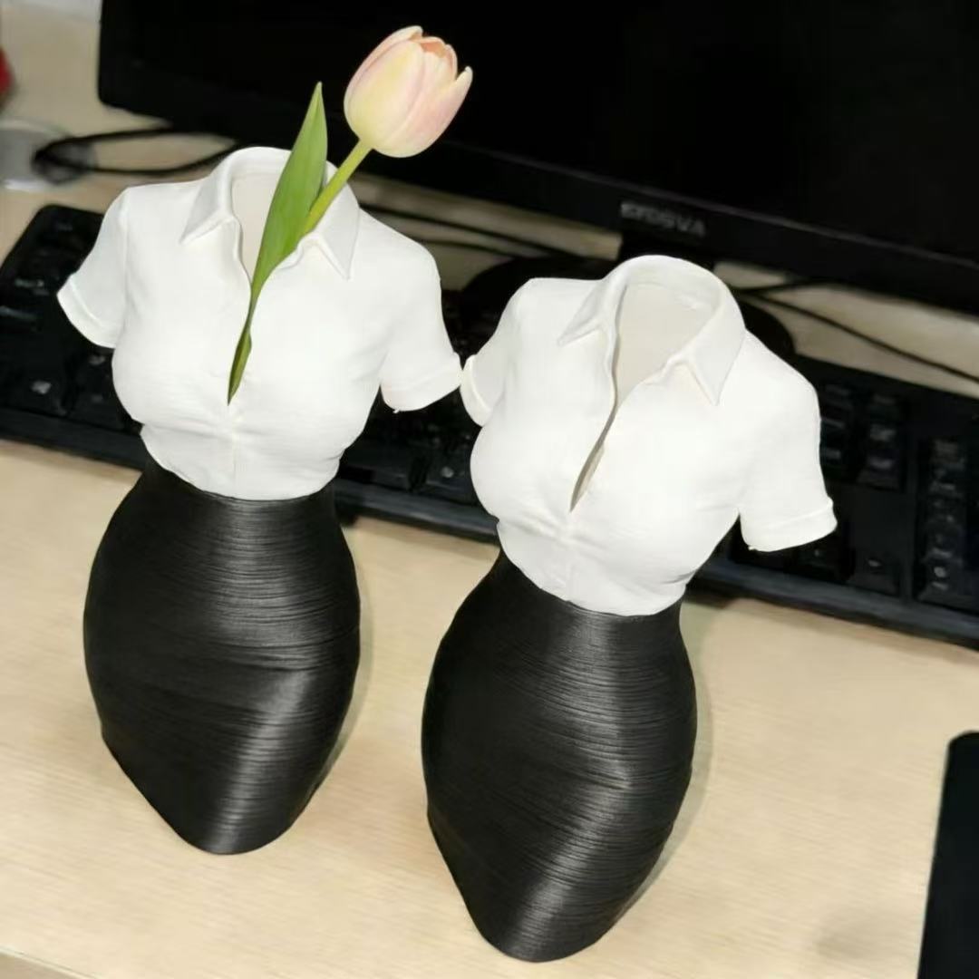 3DプリントされたセクシーなOLボディの花瓶、クリエイティブ - 3D Printing Pot のレビューと価格