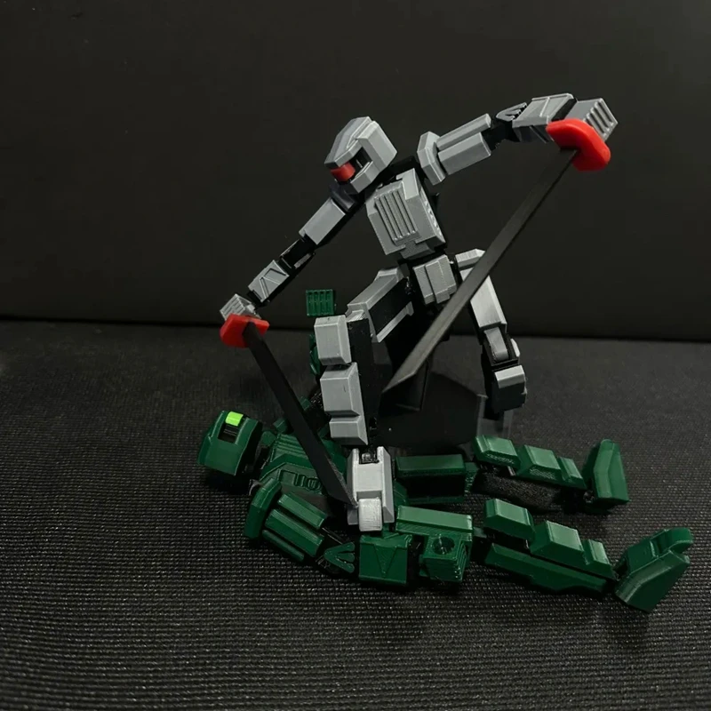 創造的な多関節可動変形ロボット3Dプリントマネキン人形アクシ - 3D Printing Desk のレビューと価格