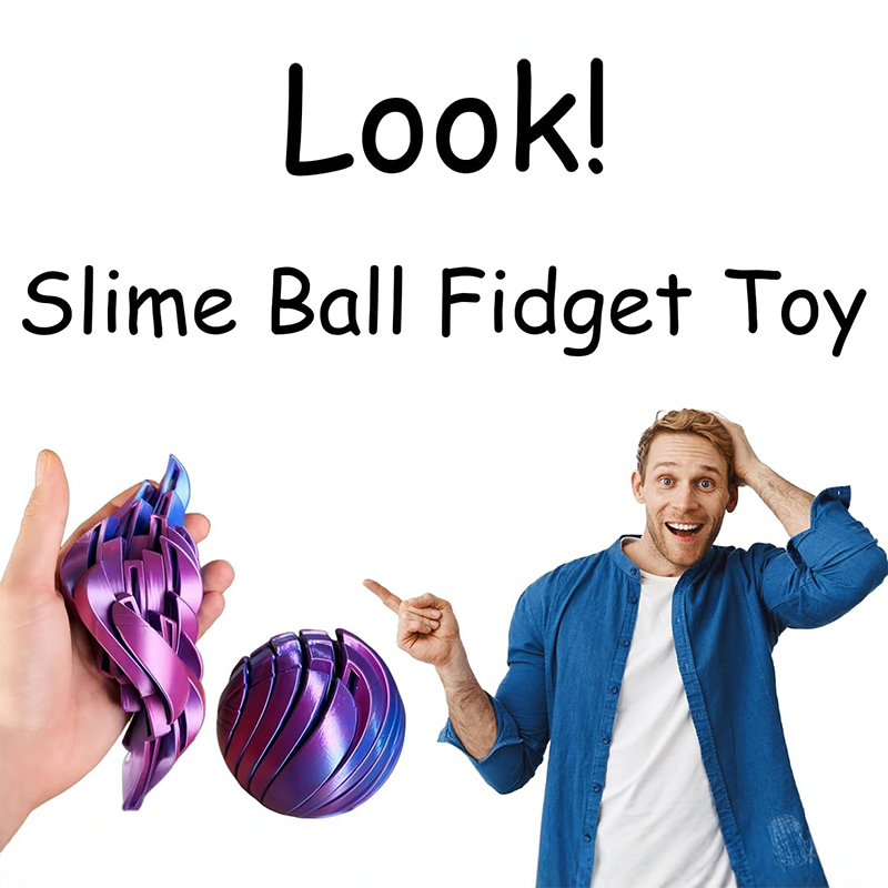 スライムボールフィジェットトイ 3Dプリントツイストスフィア - 3D Printing Drawing のレビューと価格