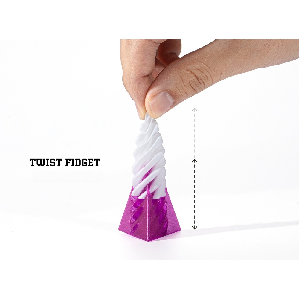 3D プリントヘリックススクリュー回転おもちゃストレス軽減ツ - 3D Printing And Additive Manufacturing のレビューと価格