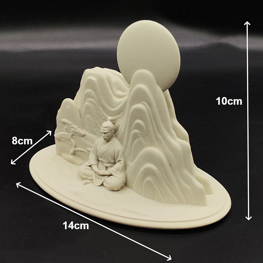 H10cm/20cm クリエイティブ感情安定剤瞑想ヒーリング - 3D Printing Pla のレビューと価格