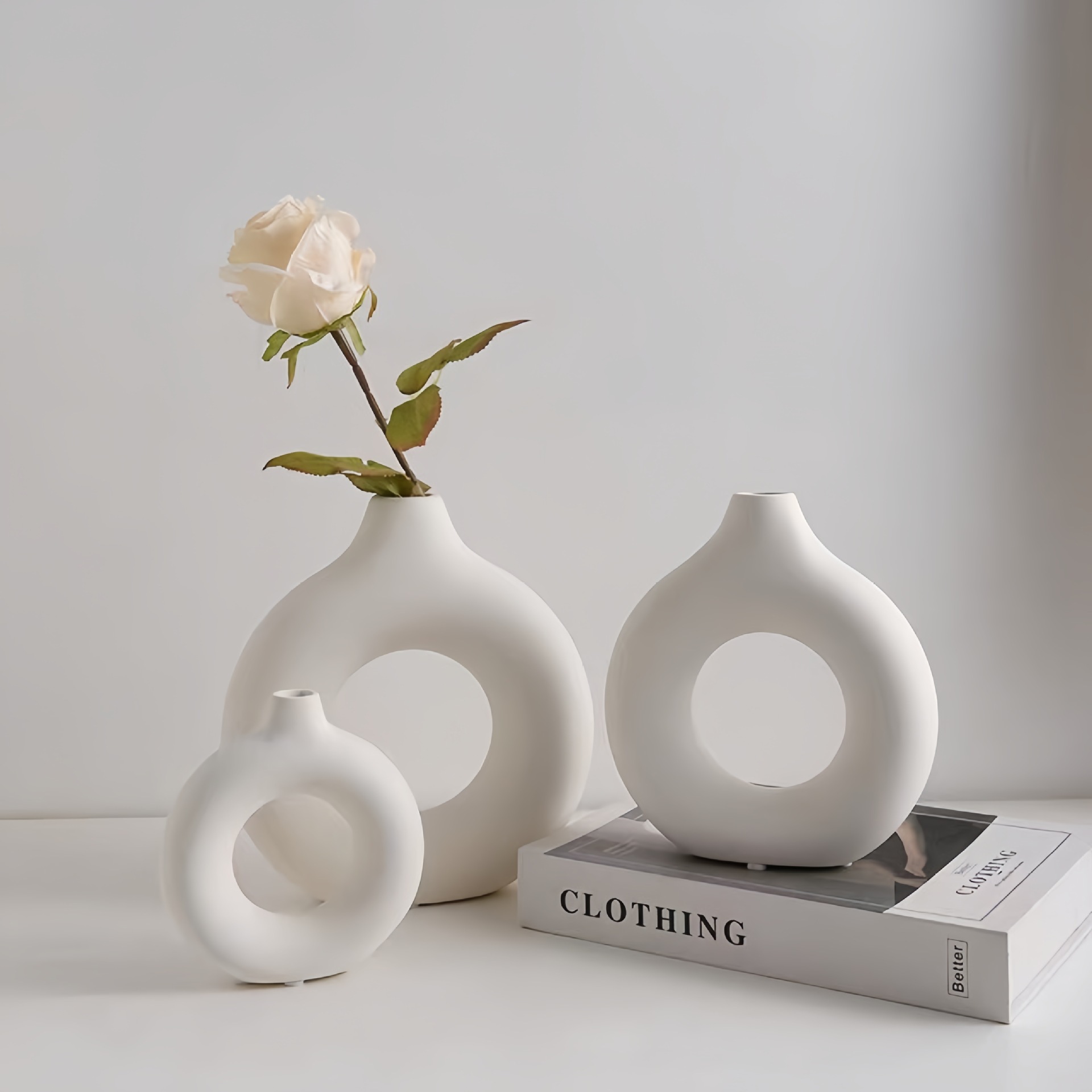 3Dプリント製フラワーベースアートプランターポット、シンプル - 3D Printing Pot のレビューと価格