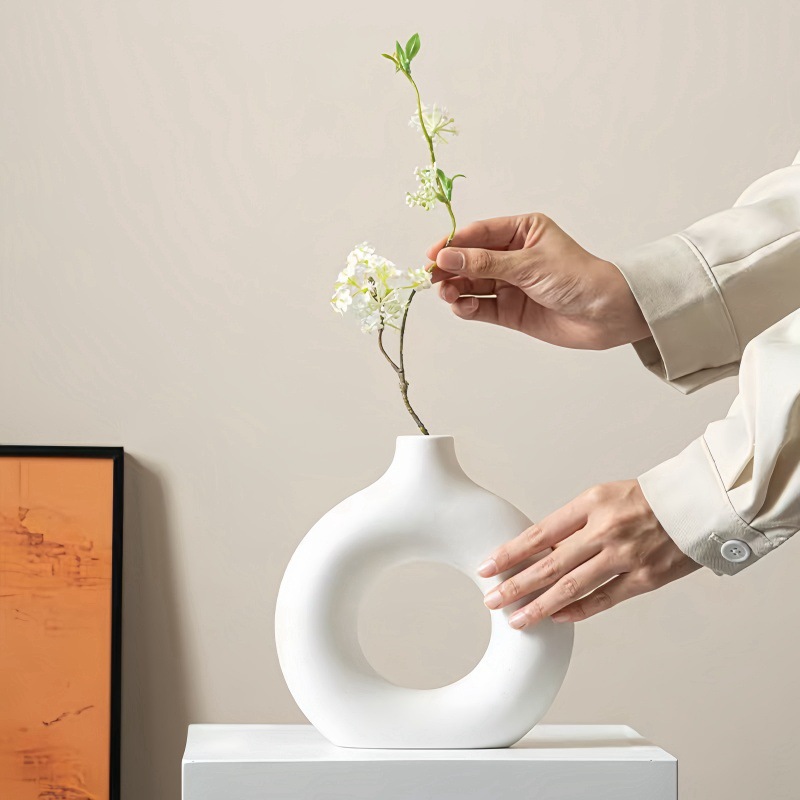 3Dプリント製フラワーベースアートプランターポット、シンプル - 3D Printing Pot のレビューと価格