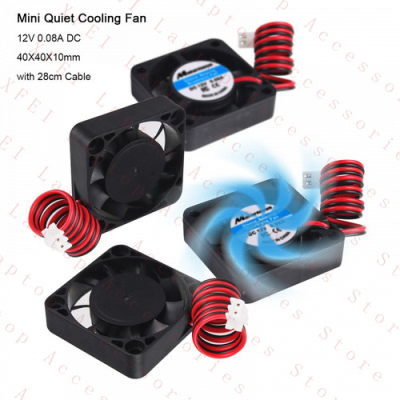 F 4X 12V ラップトップ 3D プリンター DVR 4 - Cooling Fan 40Mm 3D のレビューと価格