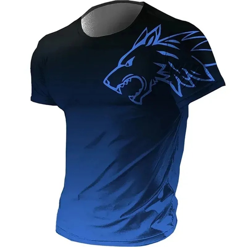 メンズスポーツTシャツ 2026夏新作 レトロTシャツ 3D - 3D Printing On Fabric のレビューと価格