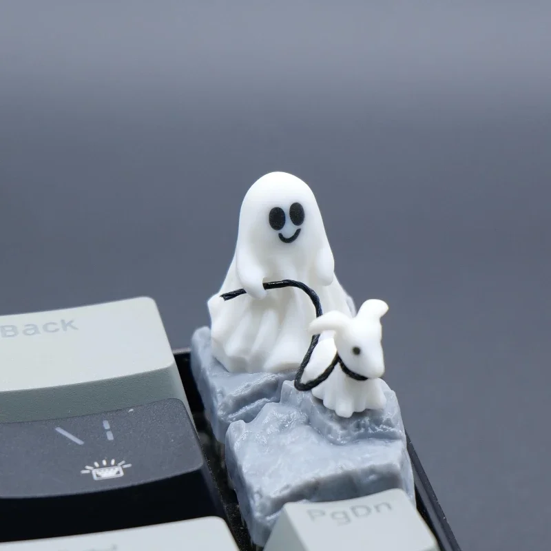 カスタマイズされた樹脂製のゴーストパピーのキーキャップ,3D - 3D Printing And Additive Manufacturing のレビューと価格