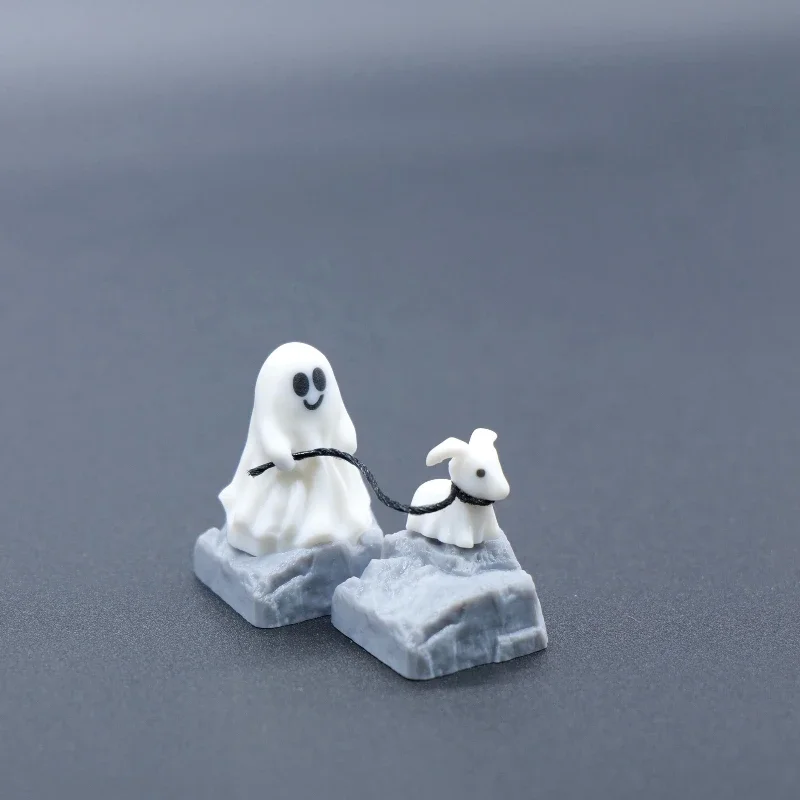 カスタマイズされた樹脂製のゴーストパピーのキーキャップ,3D - 3D Printing And Additive Manufacturing のレビューと価格