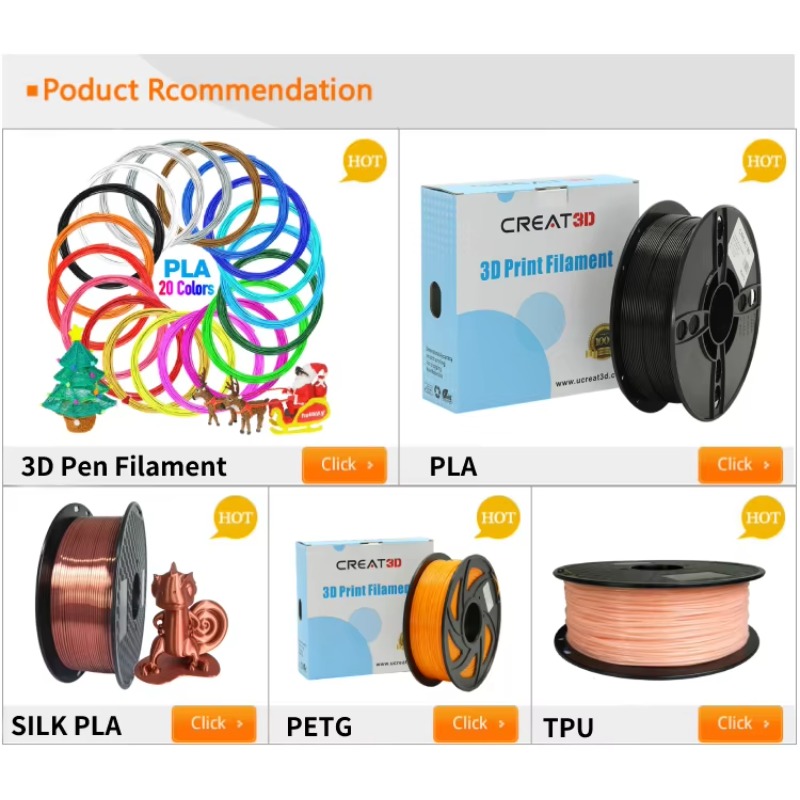 STLFCREAT3D工場卸売 3Dプリントペン用シリコンデ - 3D Printing Drawing のレビューと価格