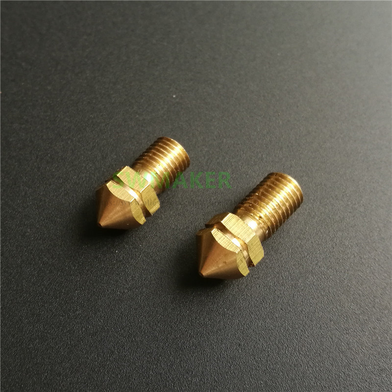 4 個 UM3 3D プリンタ交換プリント真鍮ノズル 0.4 - 3D Printer Nozzle Brass のレビューと価格