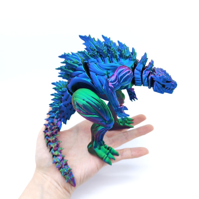 3D 印刷筋肉恐竜アクションフィギュアミニおもちゃモンスター - 3D Printing Drawing のレビューと価格