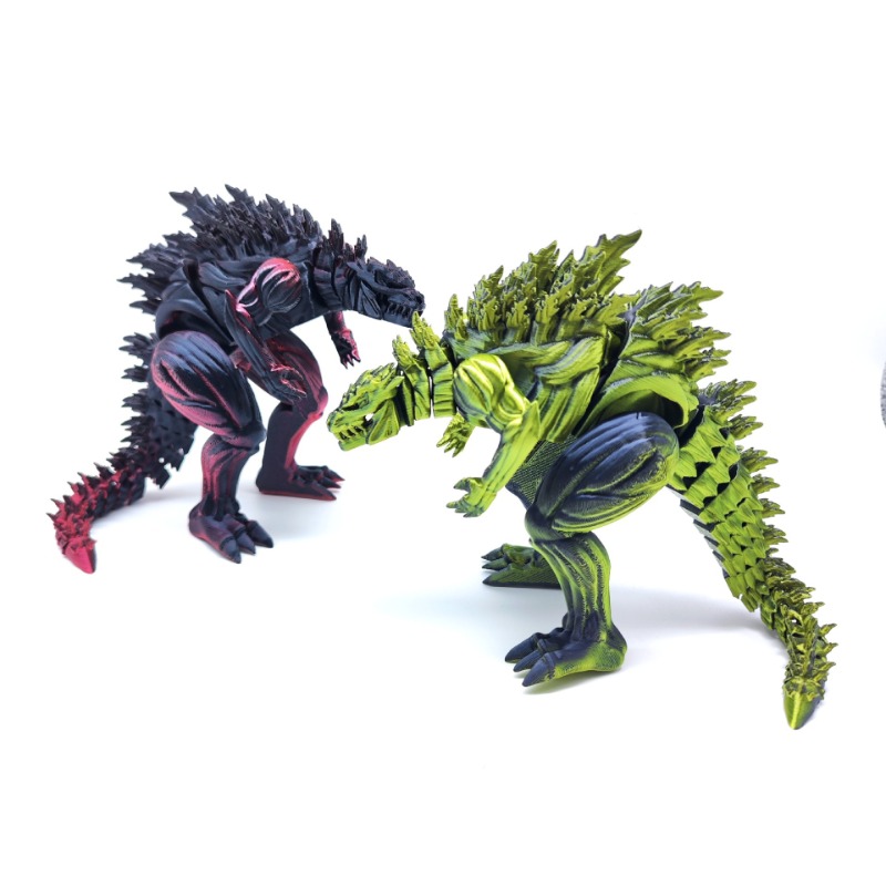 3D 印刷筋肉恐竜アクションフィギュアミニおもちゃモンスター - 3D Printing Drawing のレビューと価格