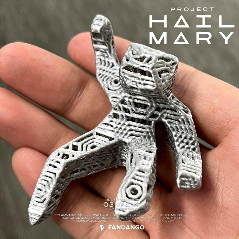 プロジェクト・ヘイル・メアリー・ロッキー・エイリアン・フィギ - 3D Printing Desk のレビューと価格