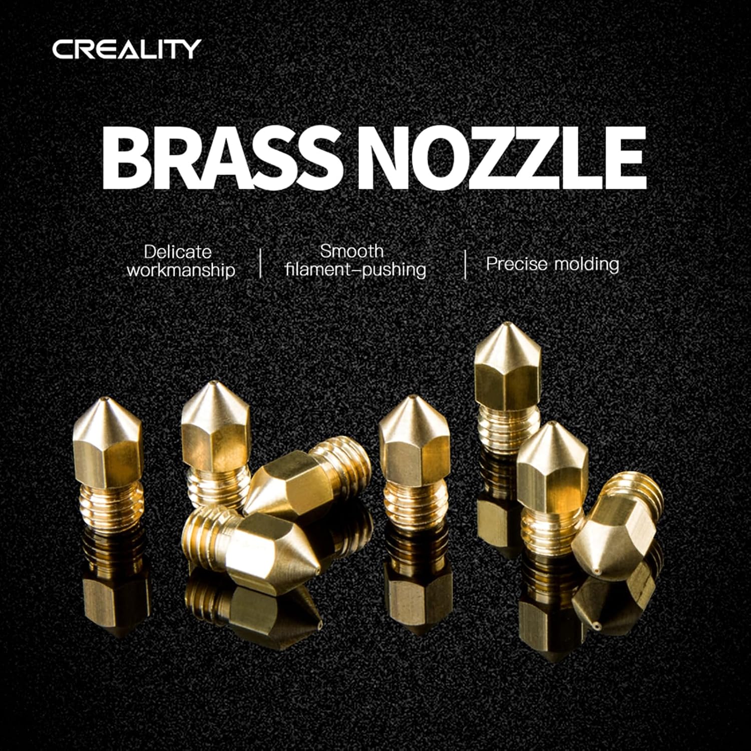 公式 Creality Ender 3/Ender 5 0. - 3D Printer Nozzle Brass のレビューと価格