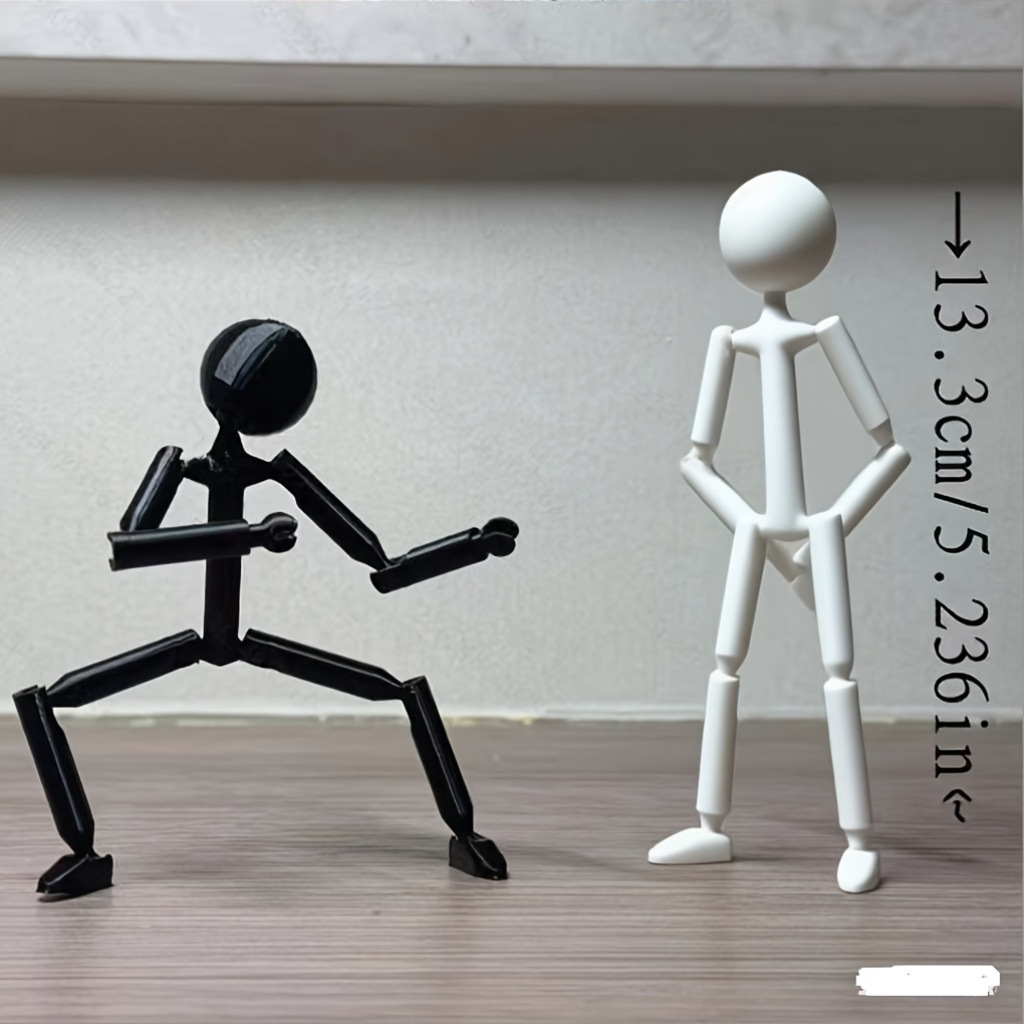 3Dプリントの可動式スケッチマネキン、コミック描画やデスクト - 3D Printing Drawing のレビューと価格