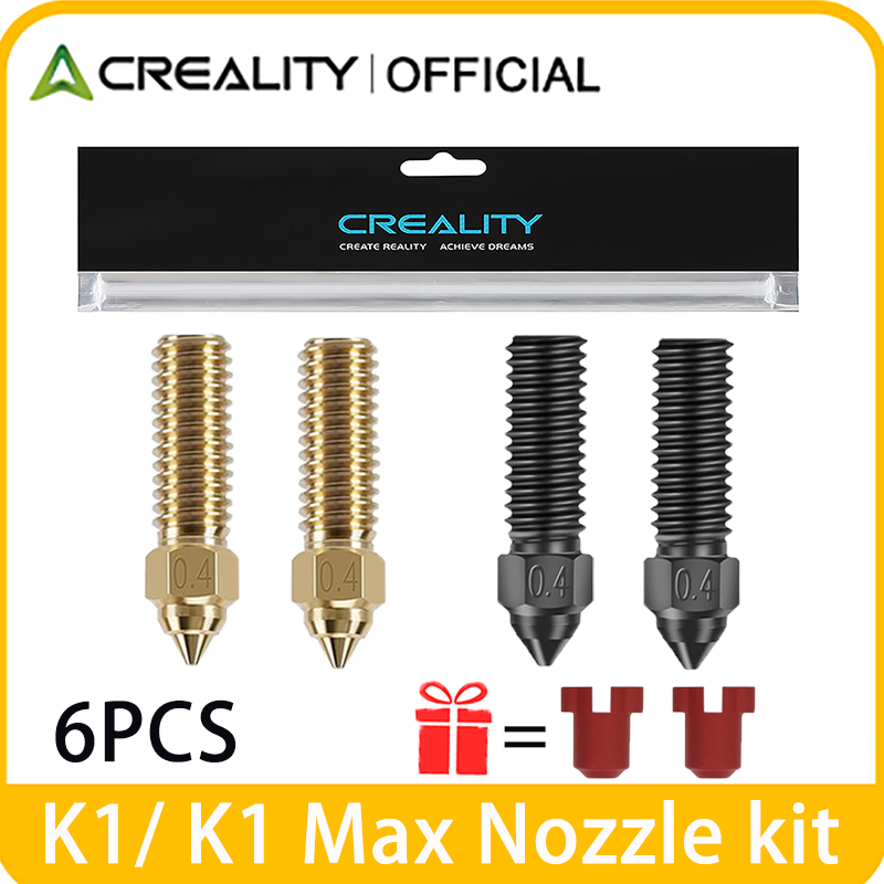 Creality 公式 K1/K1 Max ノズルキット 真 - 3D Printer Nozzle Brass のレビューと価格