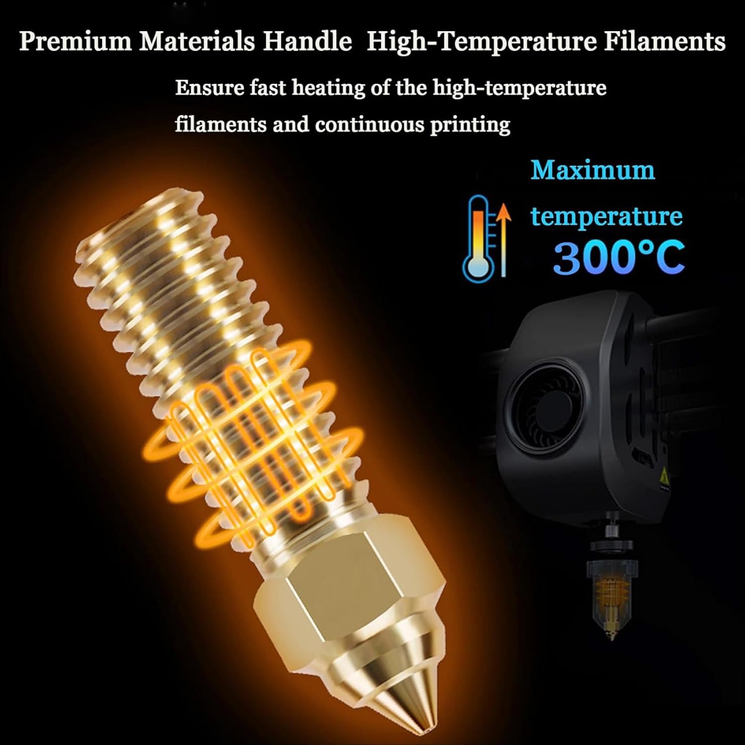 Creality 公式 K1/K1 Max ノズルキット 真 - 3D Printer Nozzle Brass のレビューと価格