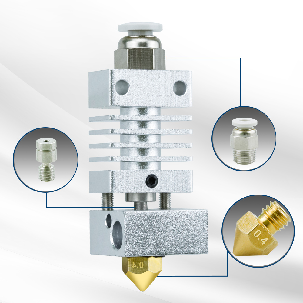 Creality エンダー 3 CR-10 CR-10S ア - 3D Printer Nozzle Brass のレビューと価格