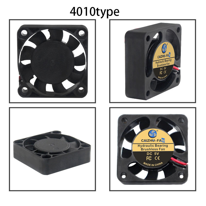 4010 冷却ファン 2ピン 4CM DC 5V 12V 2 - Cooling Fan 40Mm 3D のレビューと価格