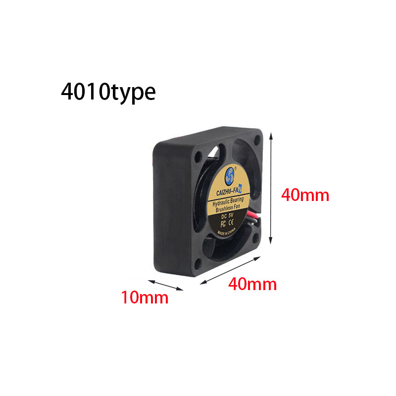 4010 冷却ファン 2ピン 4CM DC 5V 12V 2 - Cooling Fan 40Mm 3D のレビューと価格