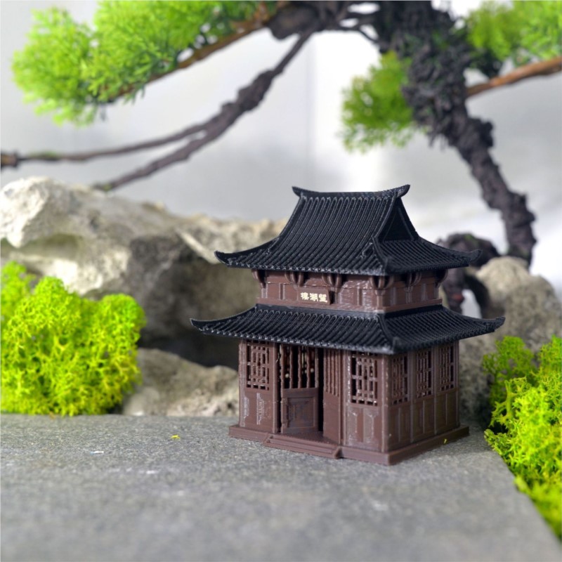 中国建築装飾品、古代3D印刷、盆栽植木鉢装飾タワー、マイクロ - 3D Printing Pot のレビューと価格