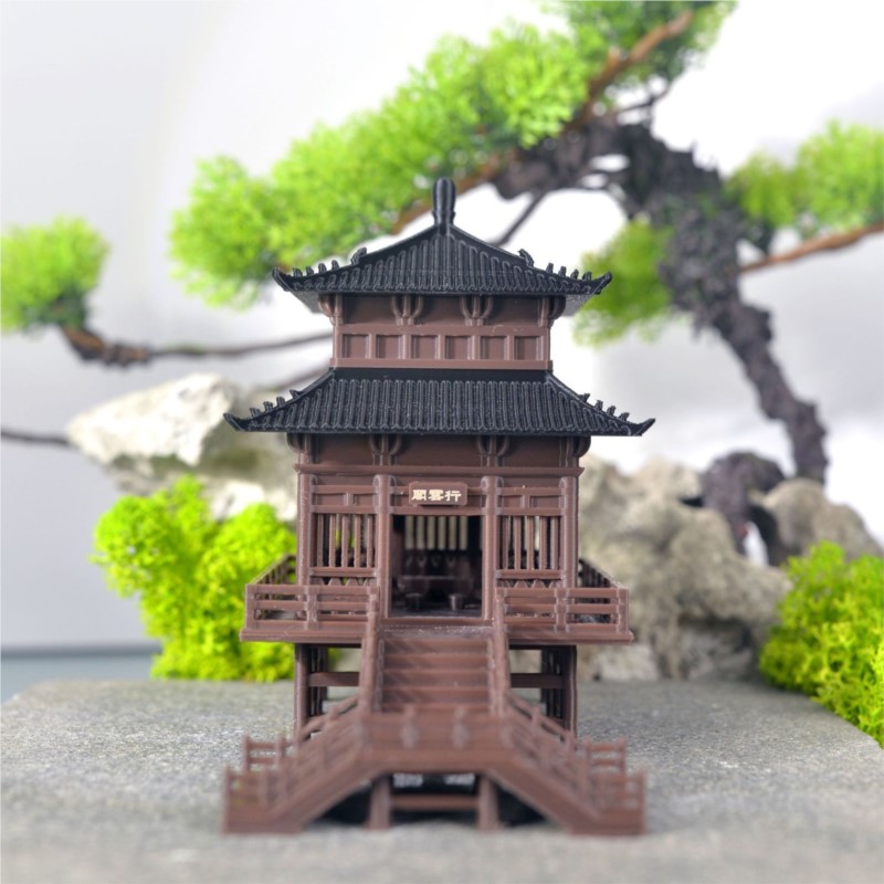 中国建築装飾品、古代3D印刷、盆栽植木鉢装飾タワー、マイクロ - 3D Printing Pot のレビューと価格