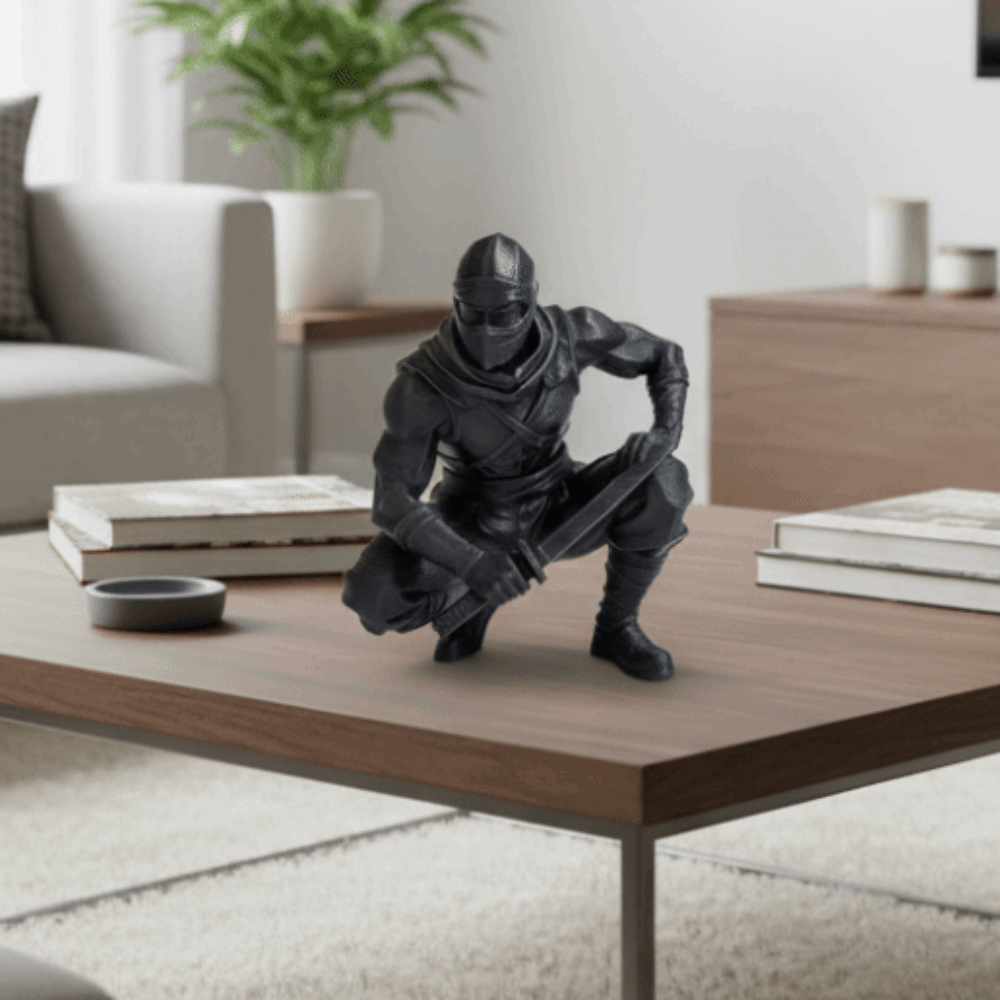 面白い忍者戦士のオーナメント、クリエイティブな装飾、3Dプリ - 3D Printing Desk のレビューと価格