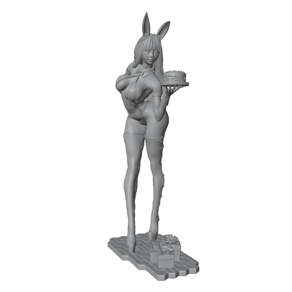 1/24/12/6 ホリデーパーティーテーマのバニーガールキ - 3D Printing And Additive Manufacturing のレビューと価格