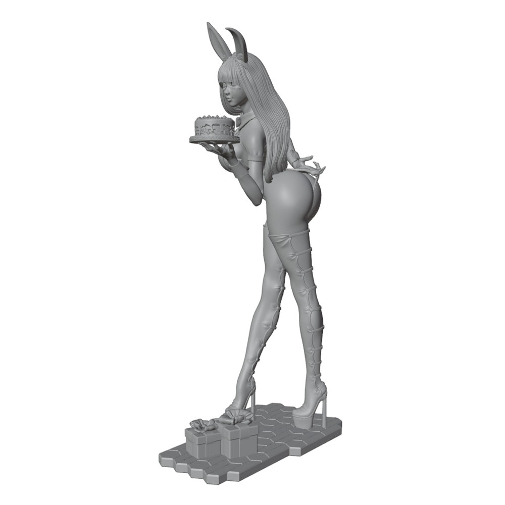 1/24/12/6 ホリデーパーティーテーマのバニーガールキ - 3D Printing And Additive Manufacturing のレビューと価格