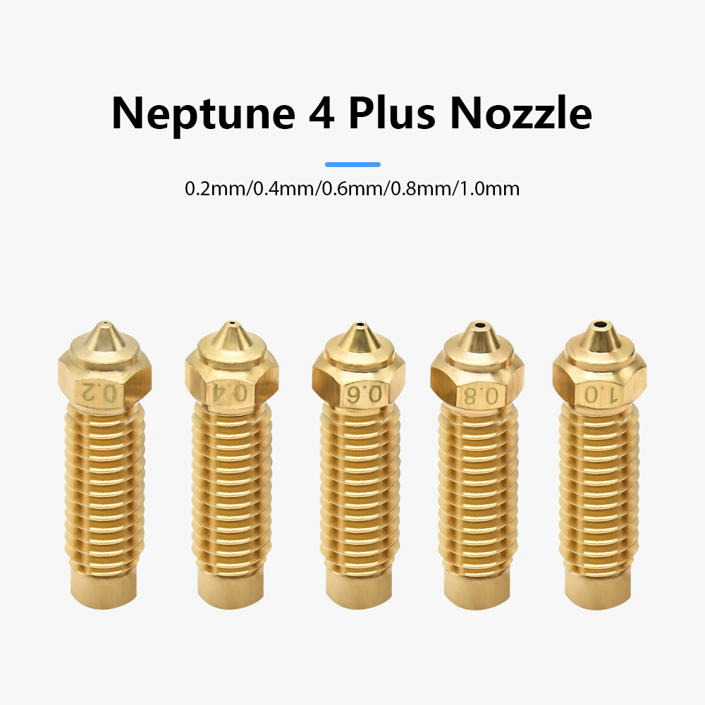 Neptune 4 Plus用真鍮製3Dプリンターノズル、N - 3D Printer Nozzle Brass のレビューと価格