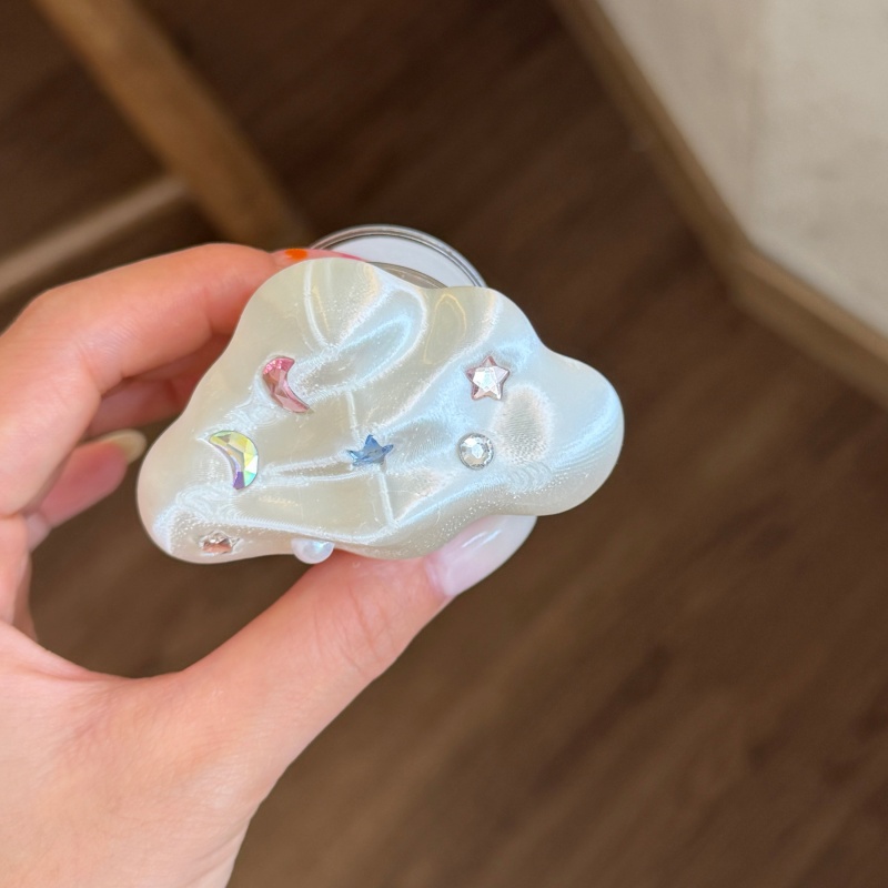 キュートなピンクの星柄スマホケース、3Dクラウドラインストー - 3D Printing Housing のレビューと価格