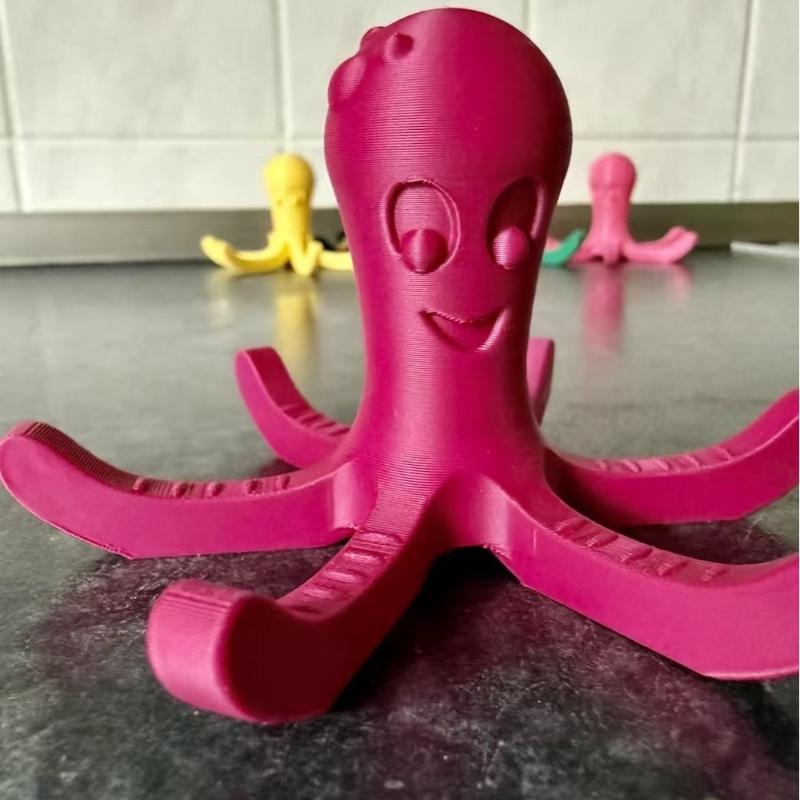 優れた品質の3Dタコプリントの自立型ラックで、水筒やカップを - 3D Printing Quality のレビューと価格
