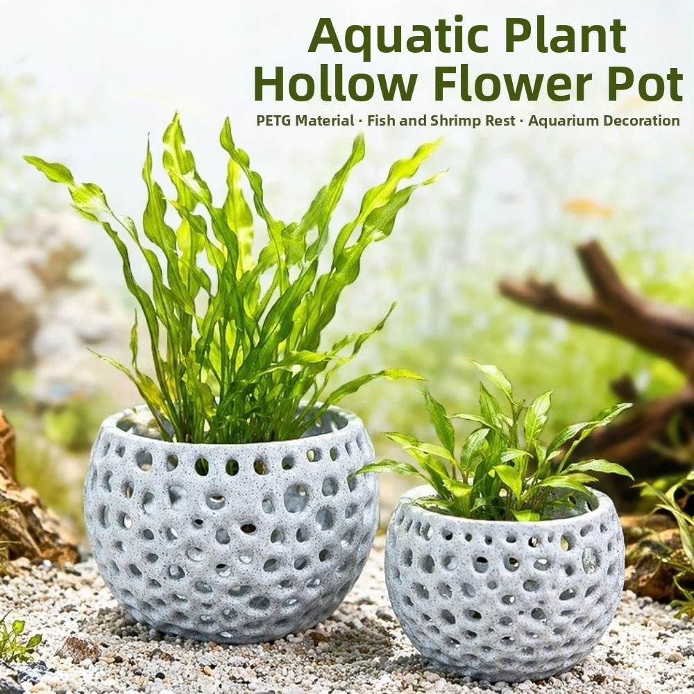 3Dプリント水槽プランターポット中空多孔質構造魚隠れ家繁殖洞 - 3D Printing Pot のレビューと価格