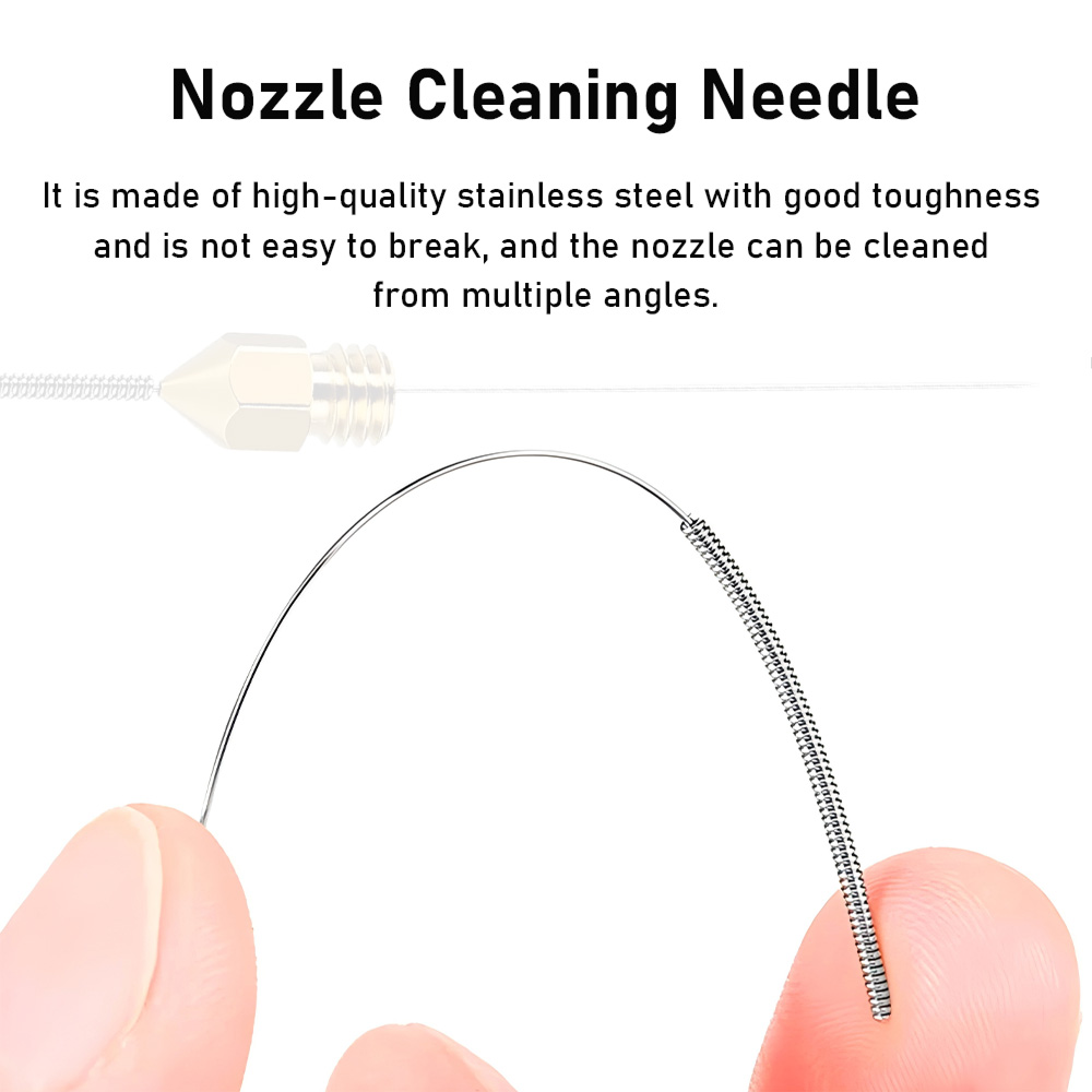 ノズルクリーニングニードルツールキット 0.2-1.0mm  - 3D Printer Nozzle Brass のレビューと価格